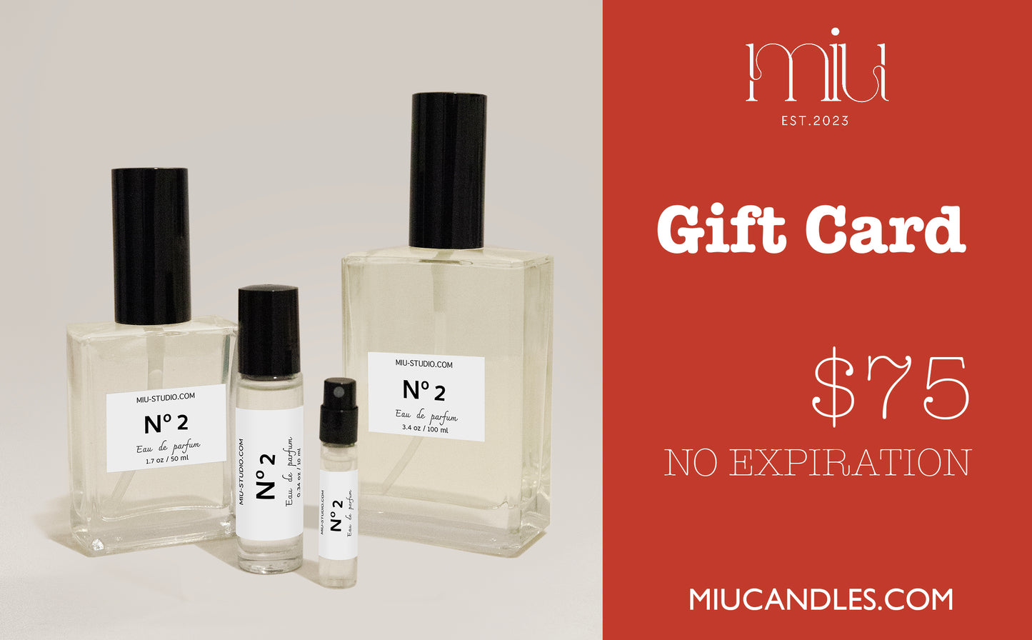 MIU Digital Gift Card