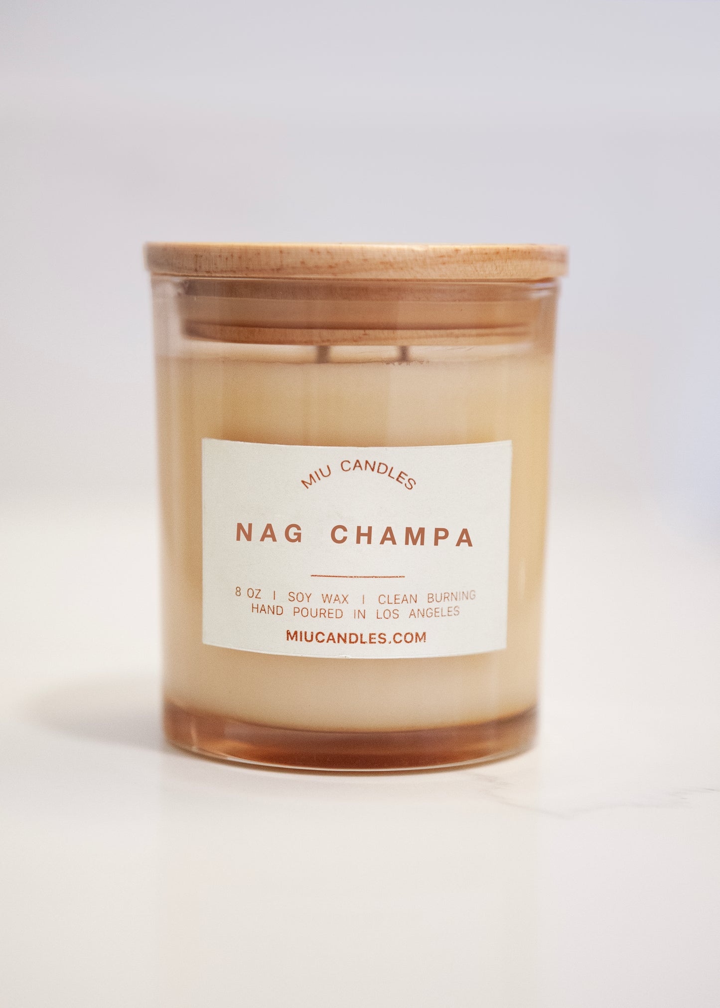 NAG CHAMPA - 8 oz Soy Candle