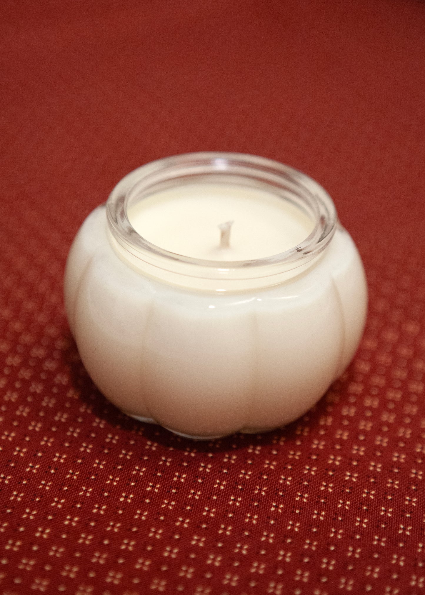 Pumpkin Shaped Candle - 4 oz Soy Candle