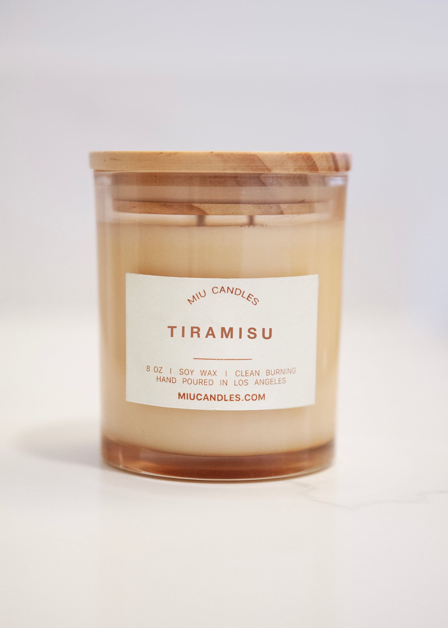 TIRAMISU - 8 oz Soy Candle