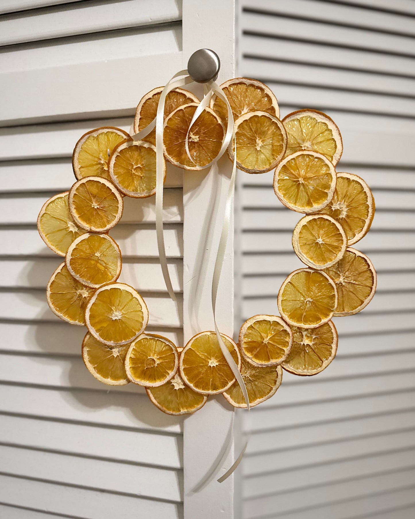 DRIED ORANGE WREATH
