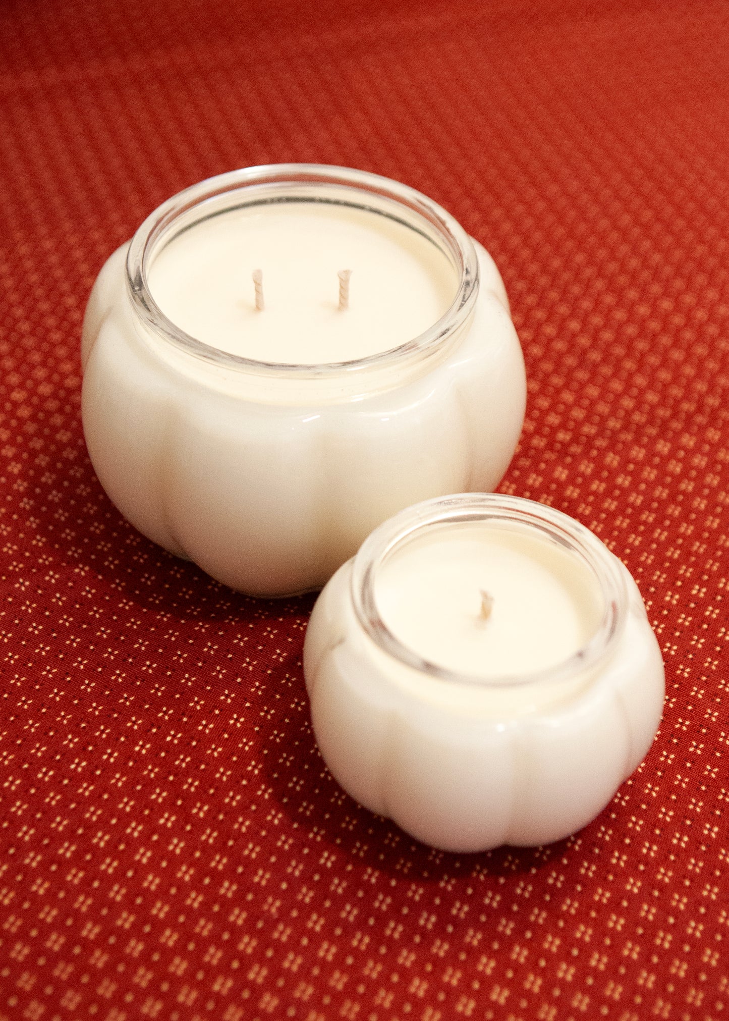 Pumpkin Shaped Candle - 15 oz Soy Candle