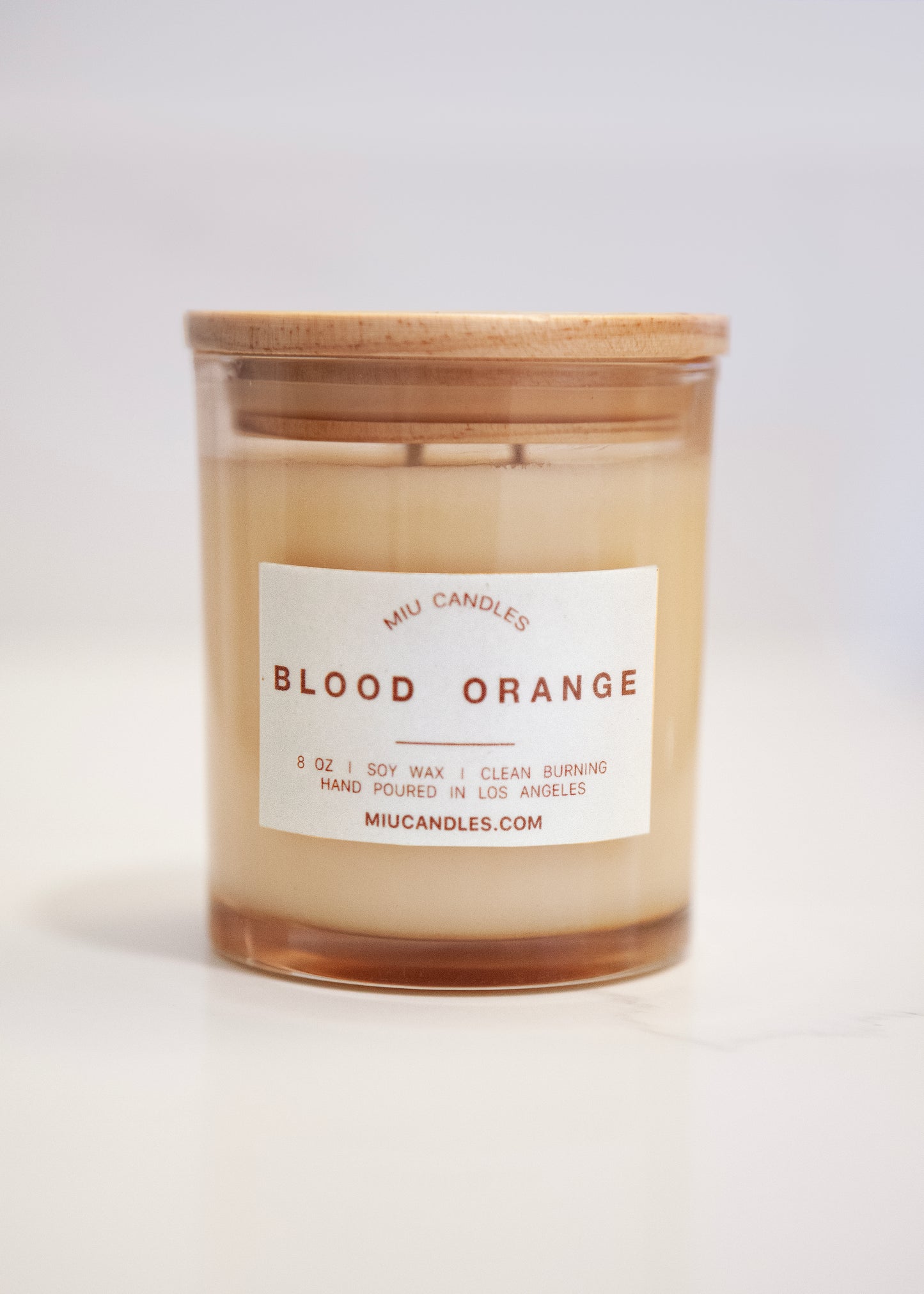 BLOOD ORANGE - 8 oz Soy Candle