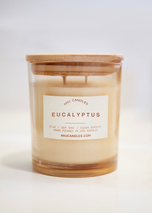 EUCALYPTUS - 12 oz Soy Candle