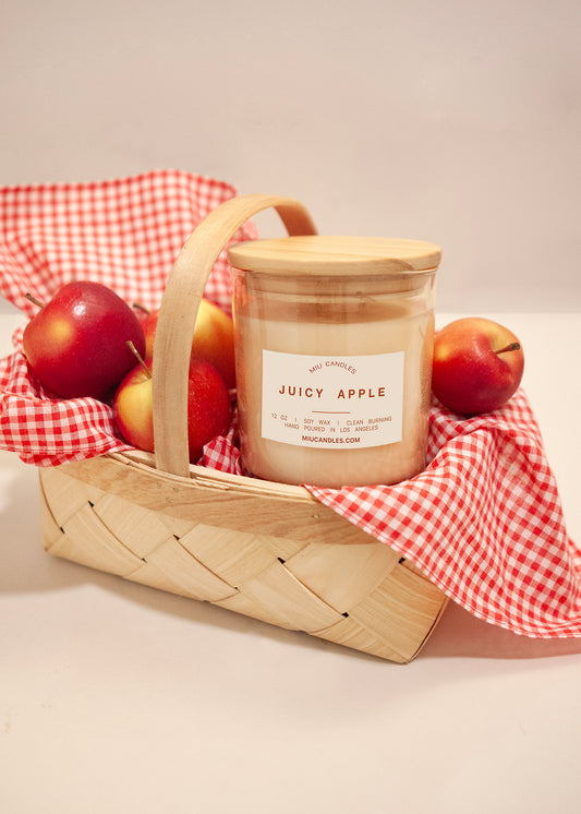 JUICY APPLE - 12 oz Soy Candle