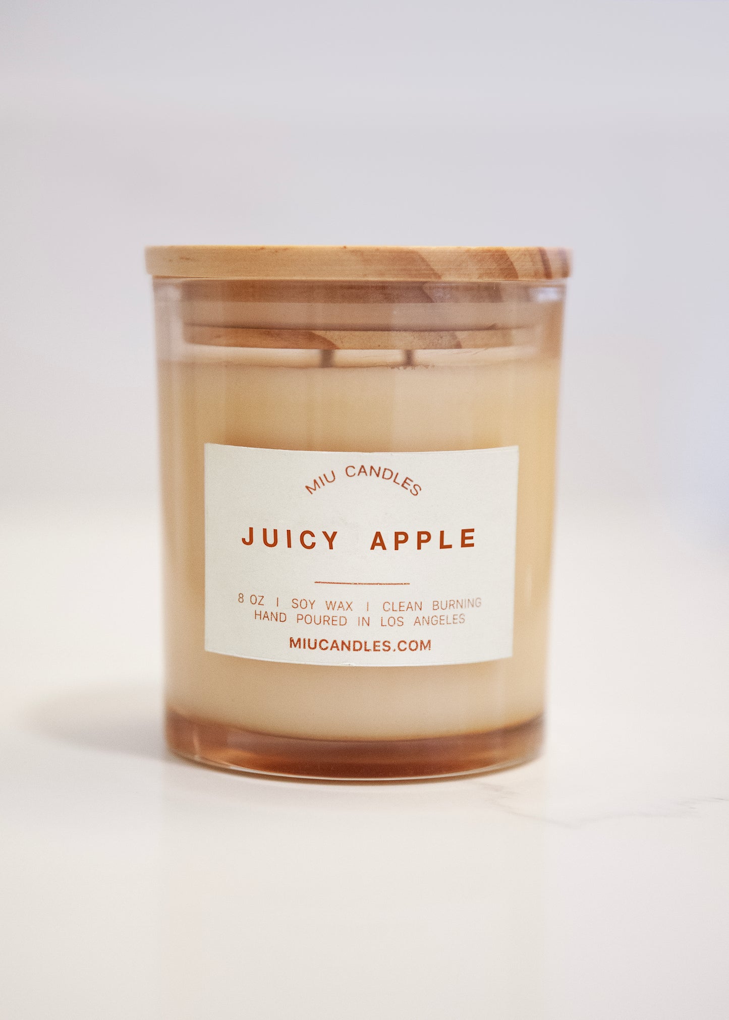 JUICY APPLE - 8 oz Soy Candle