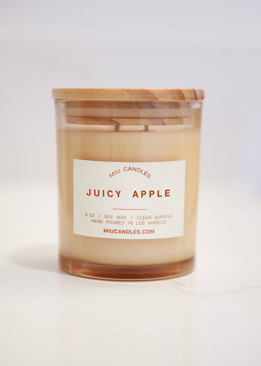 JUICY APPLE - 8 oz Soy Candle