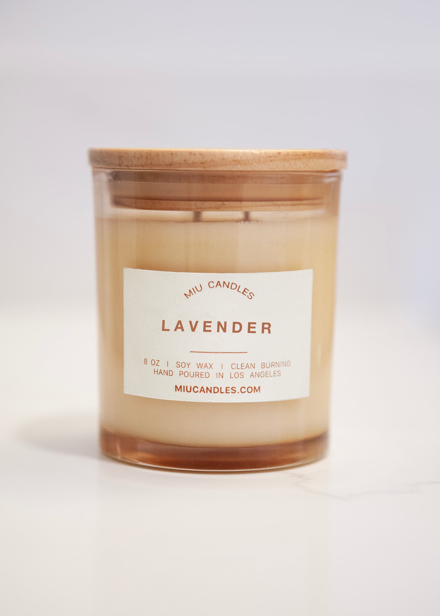 LAVENDER - 8 oz Soy Candle