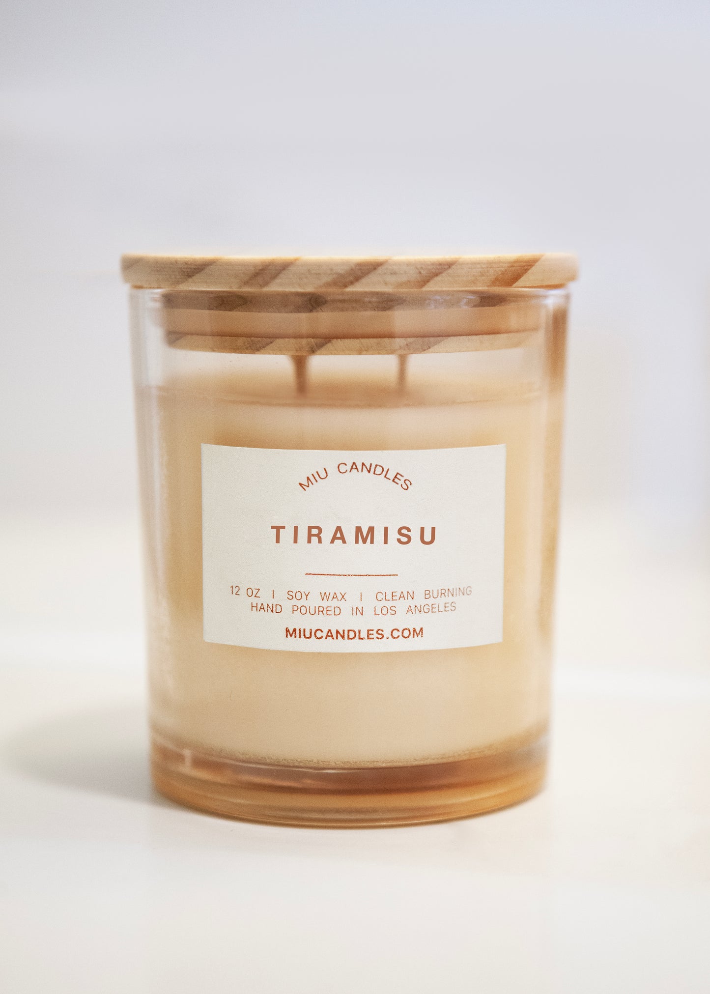 TIRAMISU - 12 oz Soy Candle