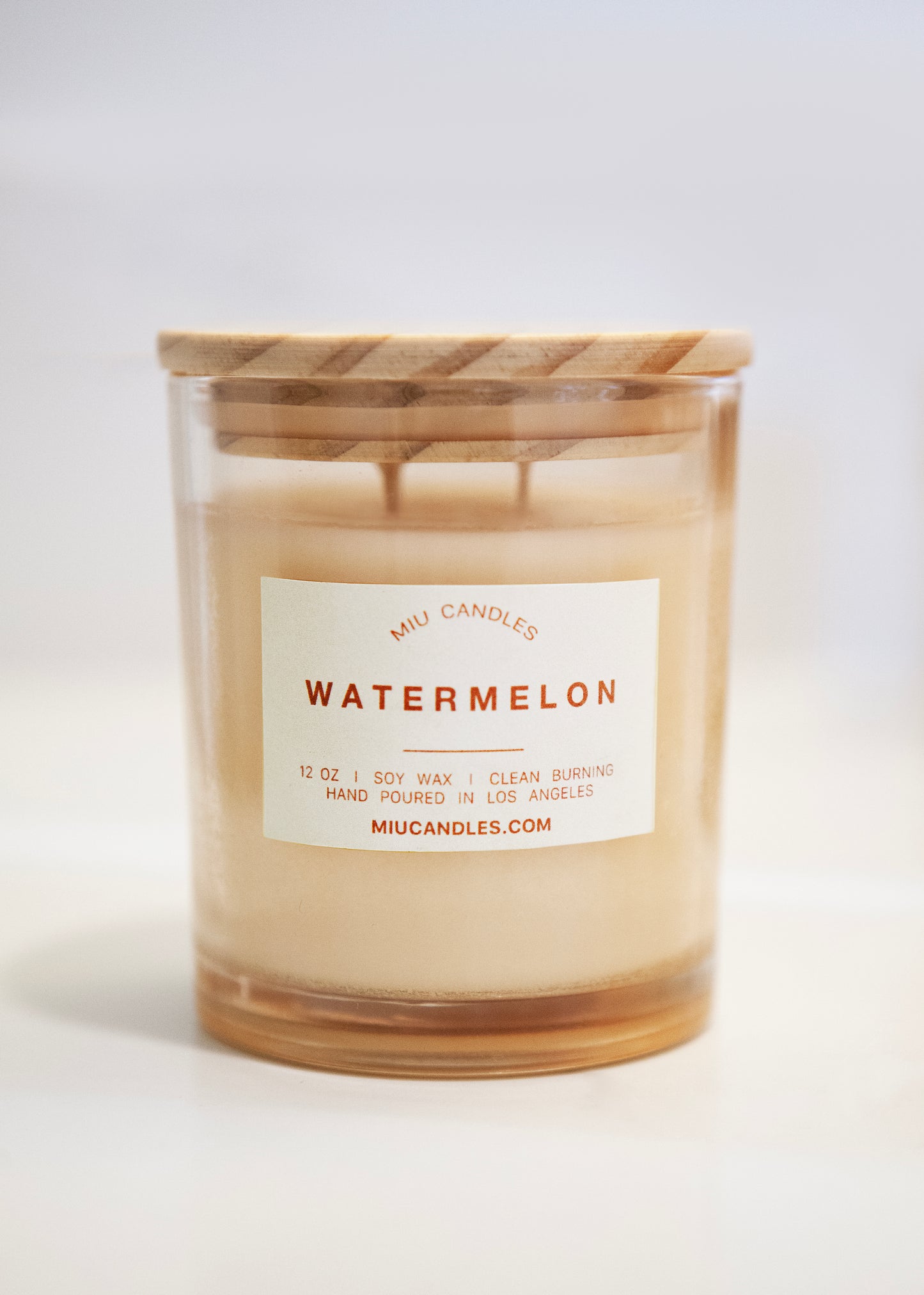 WATERMELON - 12 oz Soy Candle