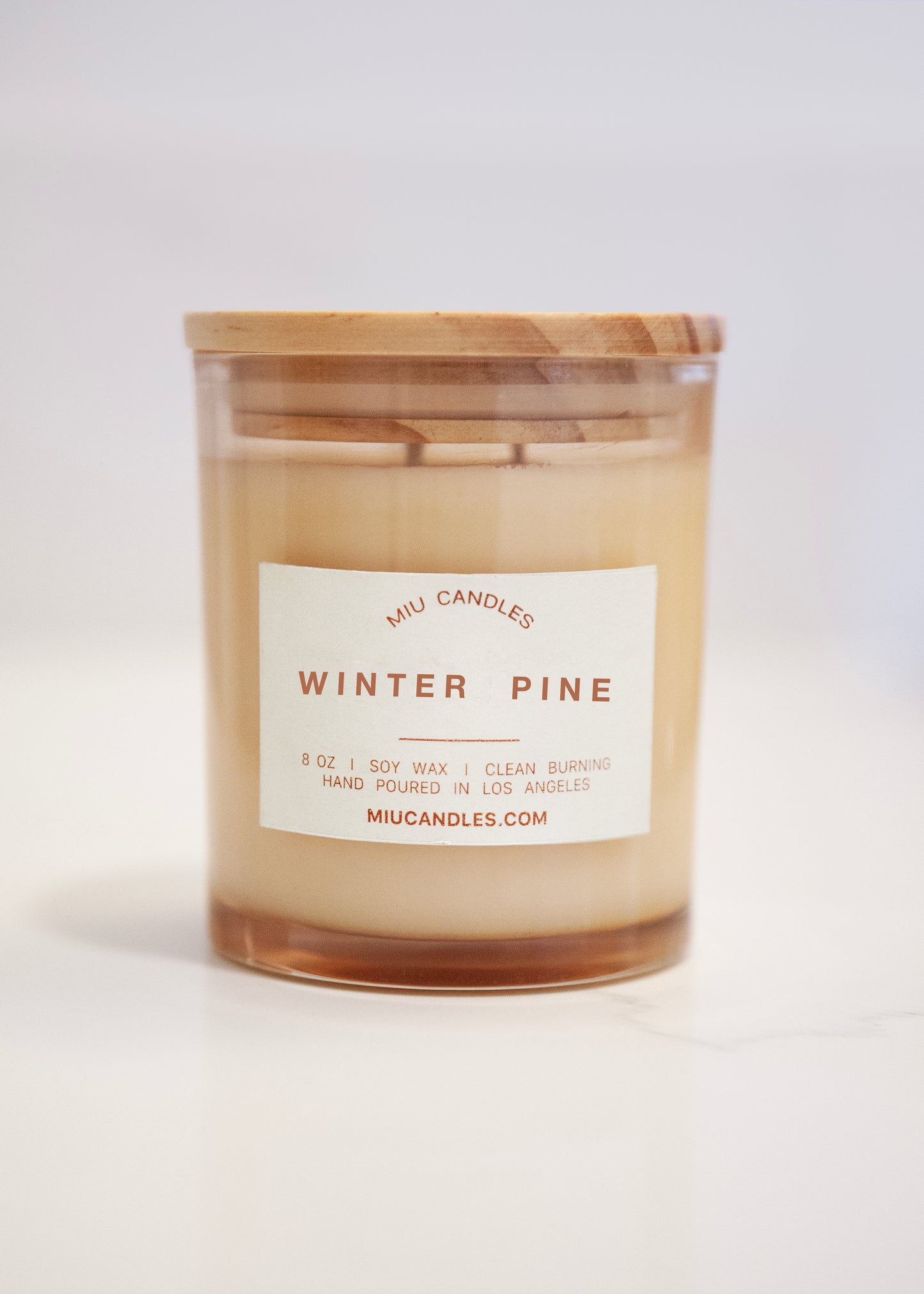 WINTER PINE - 8 oz Soy Candle