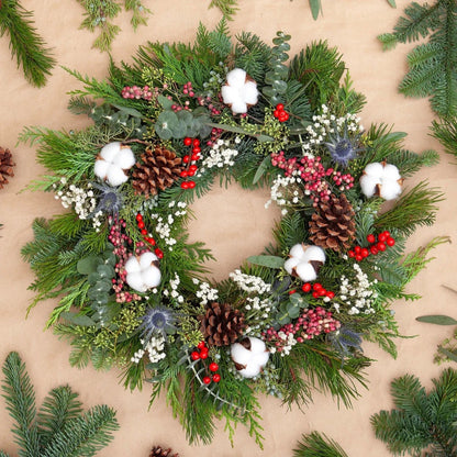 FRESH CHRISTMAS WREATH