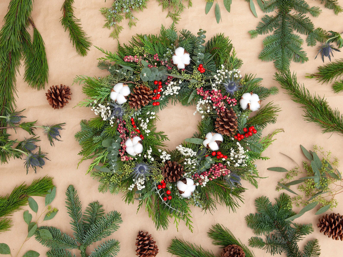 FRESH CHRISTMAS WREATH